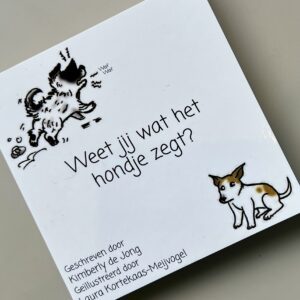 Kinderboekje: 'Weet jij wat het hondje zegt?'
